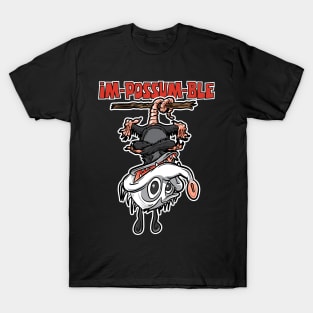 Im-Possum-ble Cute Possum Upside Down T-Shirt